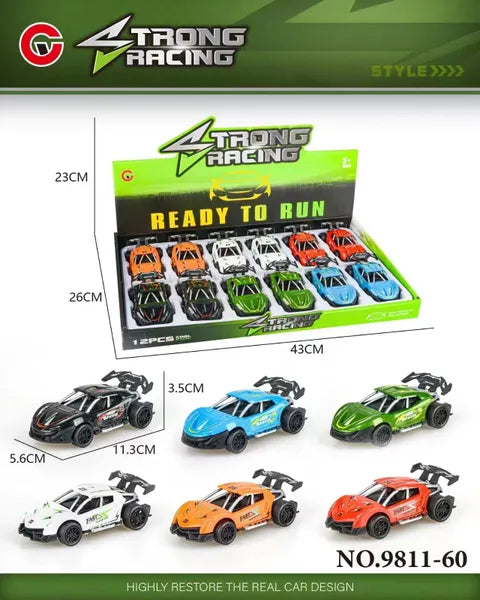 Strong Racing Car Toy – High-Speed Durable Vehicle for Kids (Single Pack)