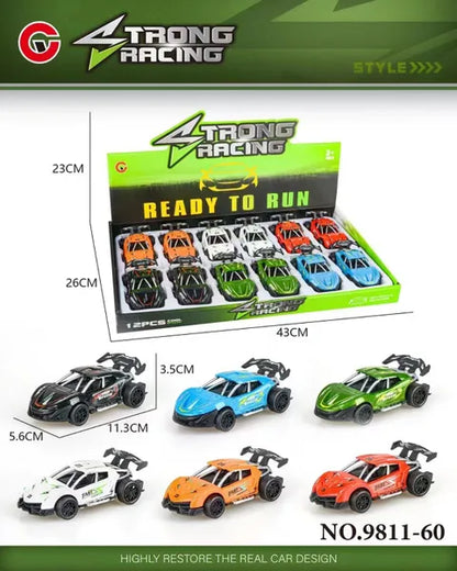 Strong Racing Car Toy – High-Speed Durable Vehicle for Kids (Single Pack)
